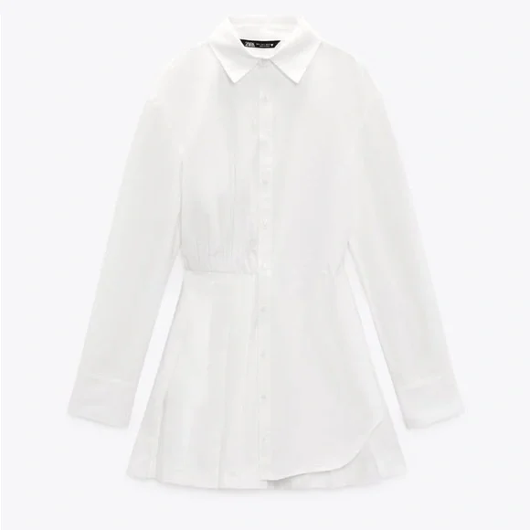 Zara Short Shirt Dress - Picture 6 of 10